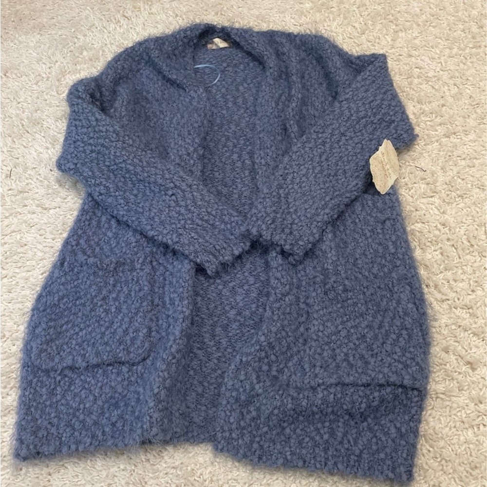 altard state dust denim cardigan